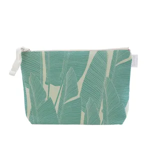 Banana Leaves Cosmetic Bag, Large