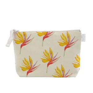 Bird of Paradise Cosmetic Bag, Large