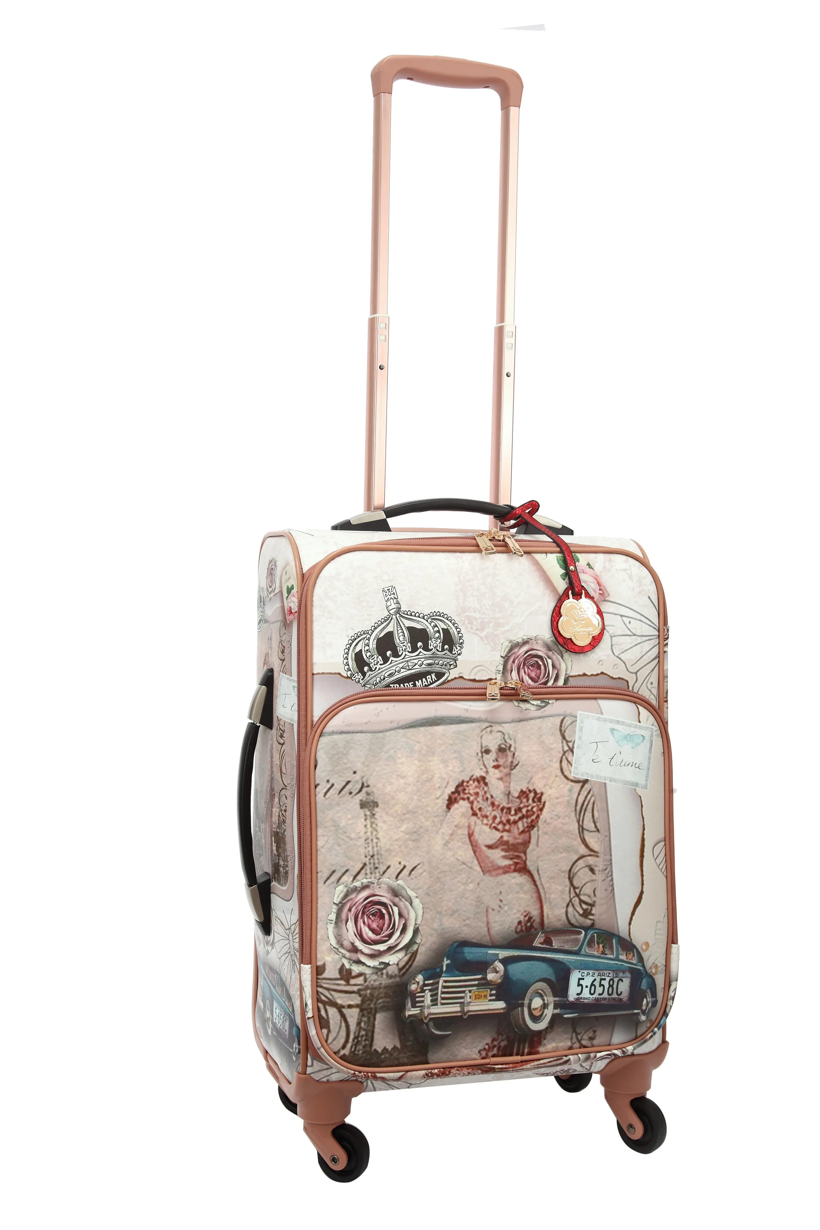 Center Stage Carry on Rolling Luggage