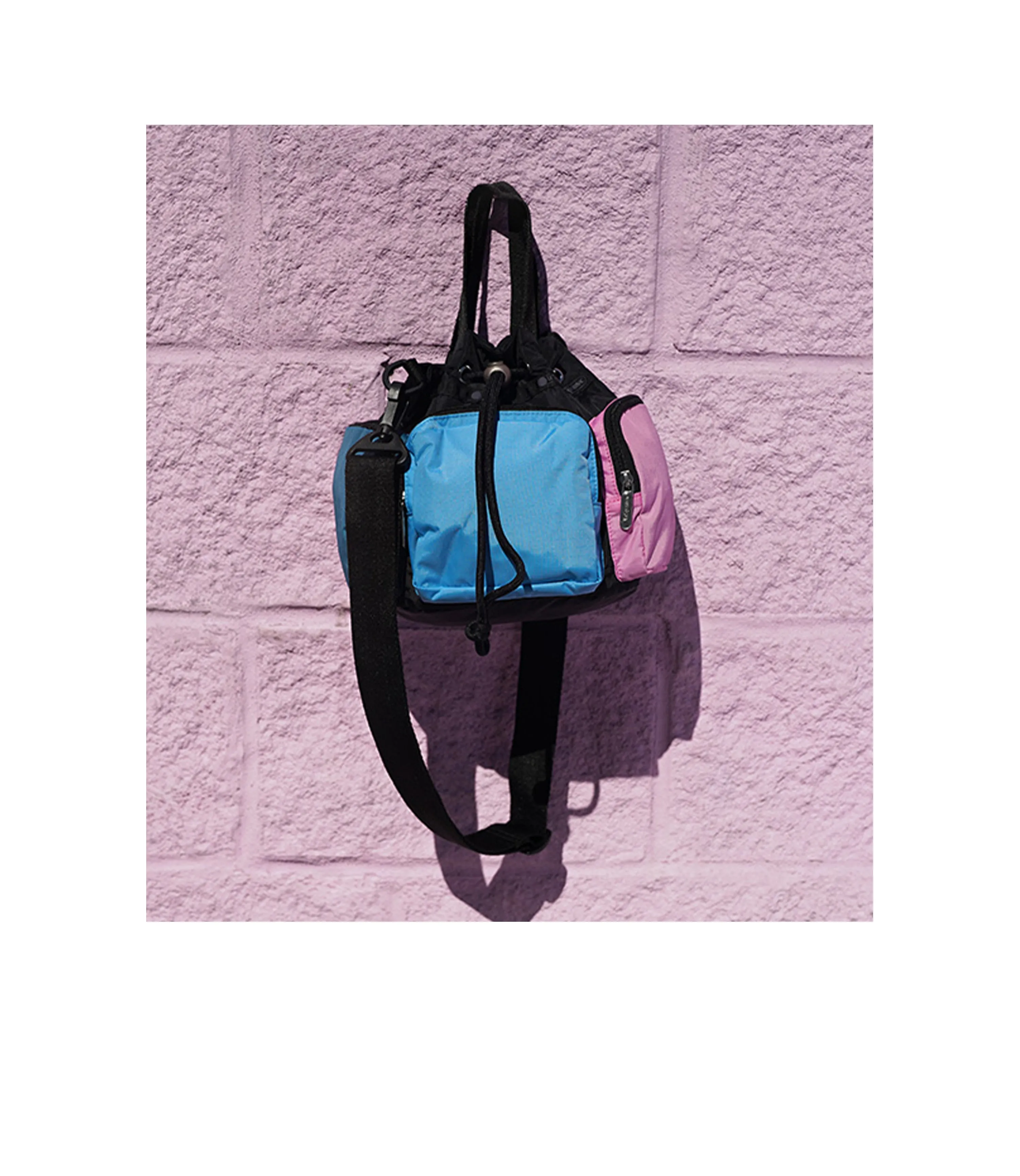 Convertible Drawstring Crossbody Bag