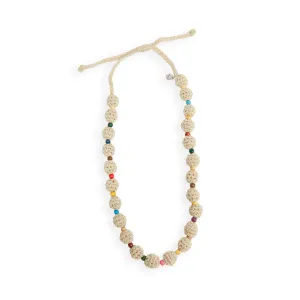 Drea Crochet Bead Necklace