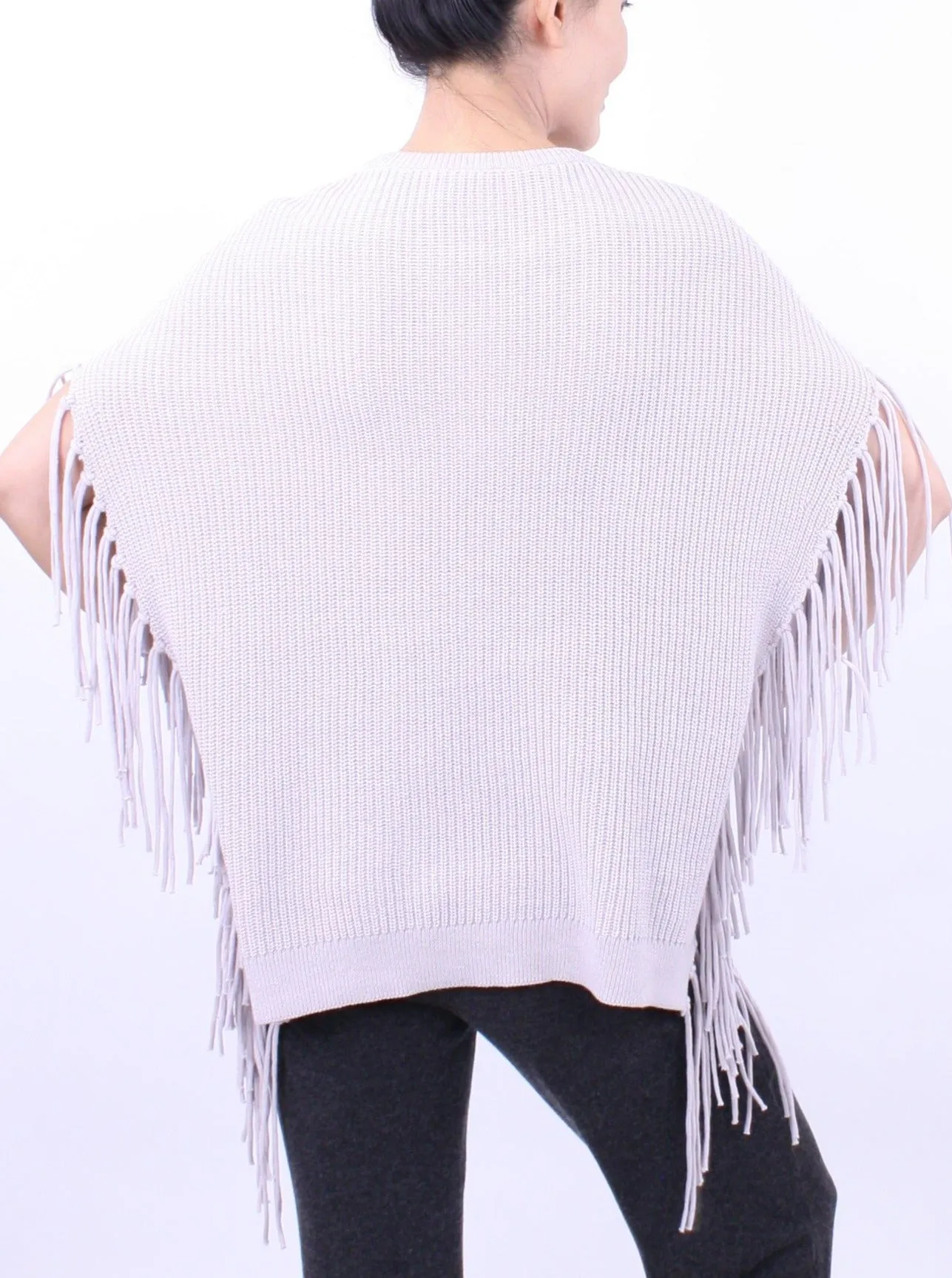 Fringe Detailed Pullover