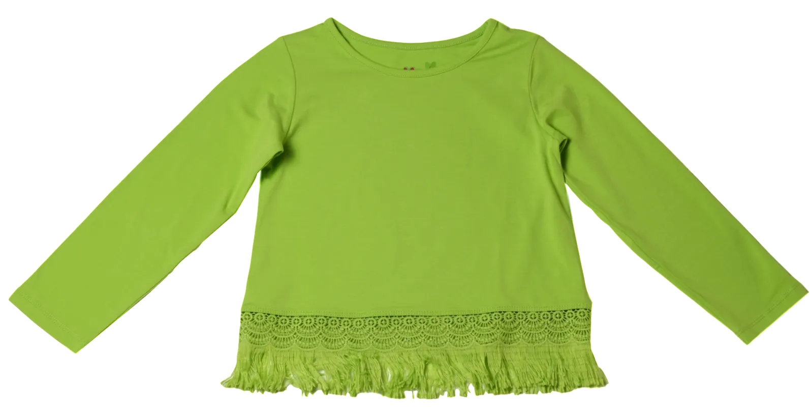 Hayley Long Sleeve Top Lime