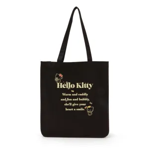 Hello Kitty Canvas Easy Tote Bag (Black)