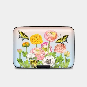 Mary Lake Thompson Ranunculus - Armored Wallet