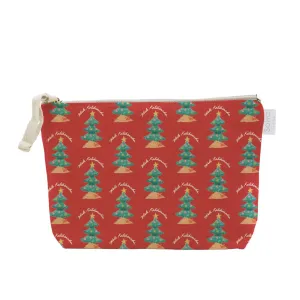 Mele Kalikimaka Beach Tree Cosmetic Bag, Large