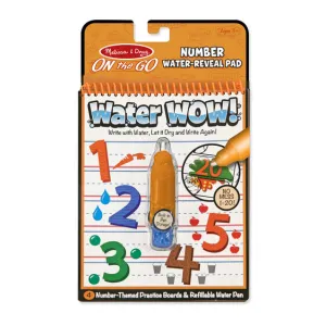 Number On the Go Water Wow!