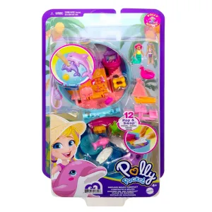 Polly Pocket Compact Carry Play Themed Adventure Micro Dolls