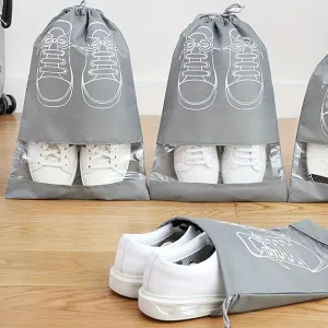 Portable Dustproof Shoe Bags  Tidy Shoes Anywhere