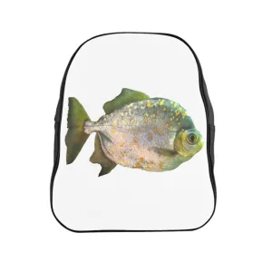 Silver Fish with Specs School Backpack