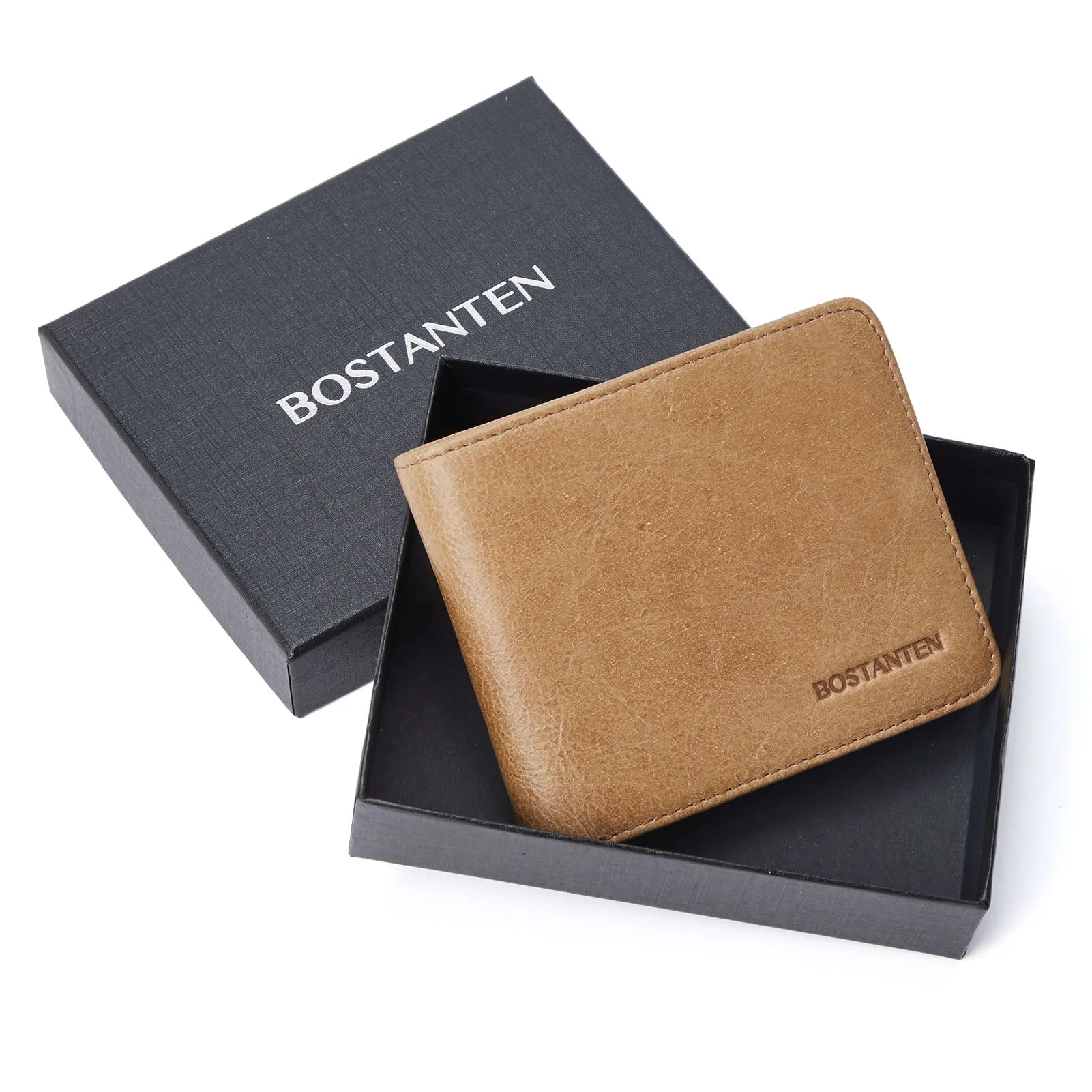 Slim Italian Leather RFID Wallet for Men - Keep Your Cards Safe and Secure