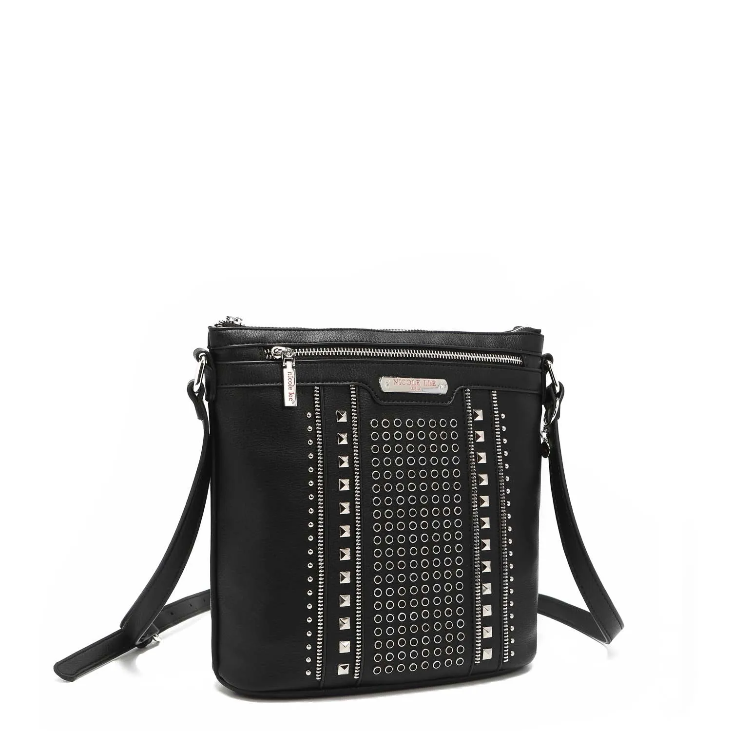 STUDDED CROSSBODY