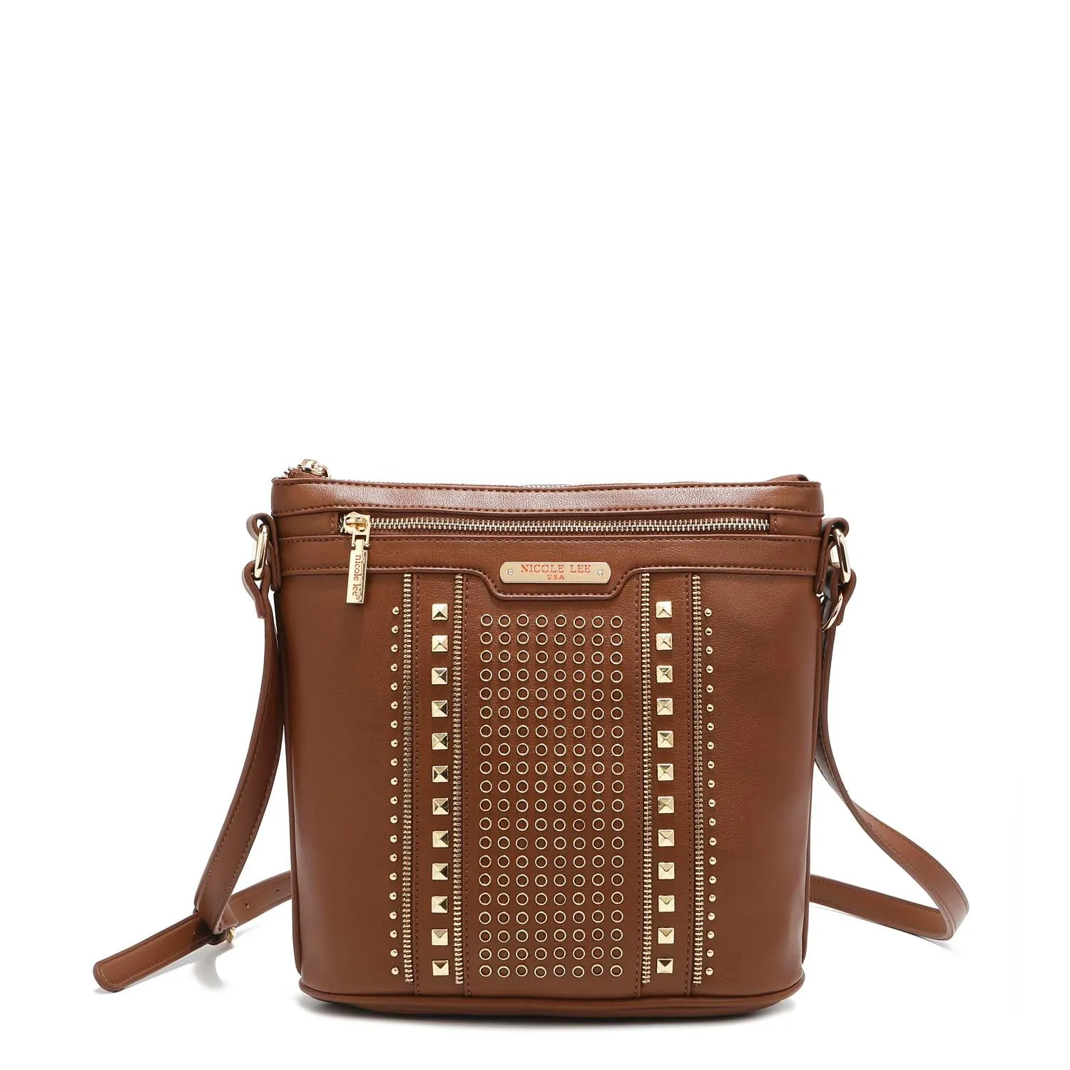 STUDDED CROSSBODY