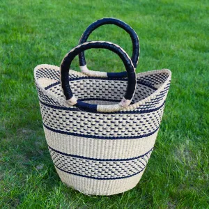 U Shopper Basket Bolga Basket Rufina Designs US020