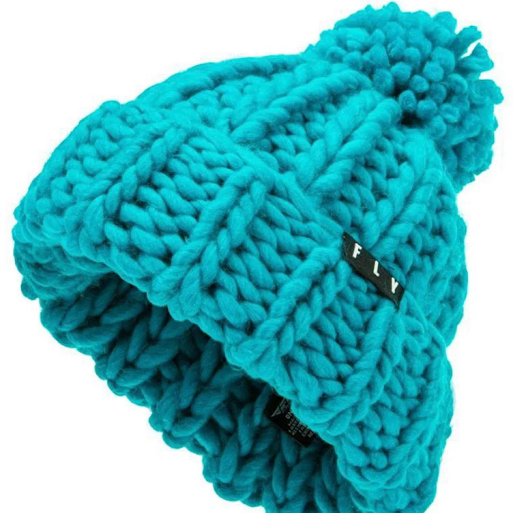 WOMEN'S FLY CHUNKY POM BEANIE